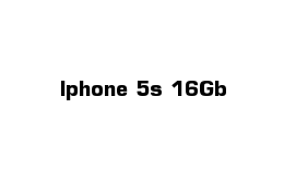 Iphone 5s 16Gb